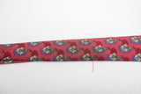 Hermes Silk Tie Red with Palm Trees