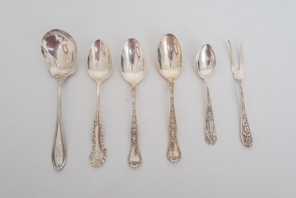 Sterling Silver Spoon and Fork Lot
