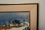 George Booth Post (1906-1997) Watercolor of Beach Landscape