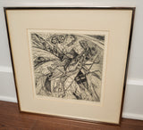 Signed “Symbiosis” Etching
