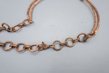Copper Necklace with Face Pendant