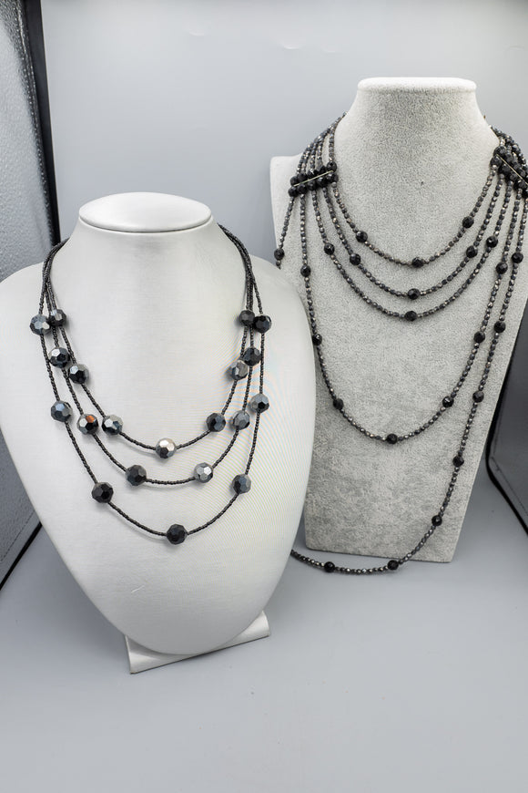 Volanta Collection Designer Necklace Pair