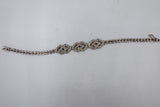 Sterling Silver and Marcasite Bracelet (As Is)