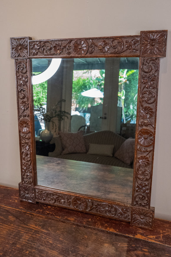 Danish Carved Mirror