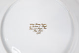 Presidential Ronald Reagan White House China Service Fitz & Floyd Luncheon Plate