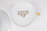 Presidential Ronald Reagan White House China Service Fitz Floyd Tea Cup & Saucer